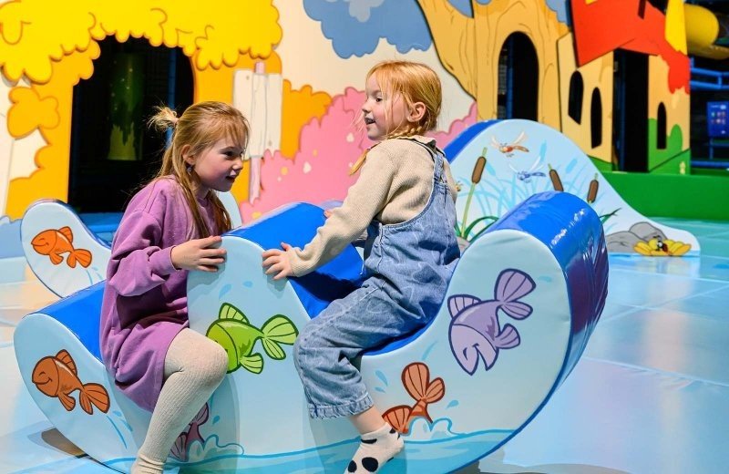 Meer dan 3.000 m² binnenspelen